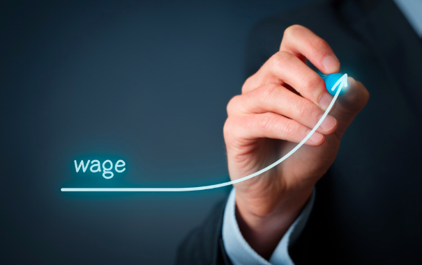 Real monthly wages rose 18% y-o-y in June