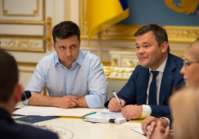 President Zelenskiy fired Andriy Bohdan as chief of staff Tuesday, replacing him with Andriy Yermak