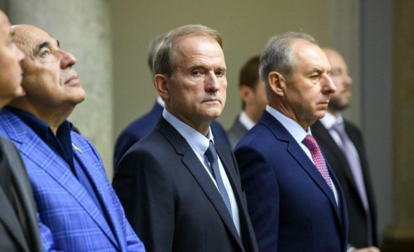 President Zelenskiy signed a decree Saturday freezing the assets of Ukrainian politician and businessman Viktor Medvedchuk and banning him from doing business in Ukraine for three years.