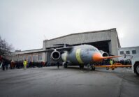 Antonov demonstrated the next generation of its military transport aircraft, An-178-100R