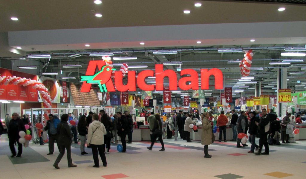 Auchan will open 16 new stores which are different from their traditional hypermarket format,
