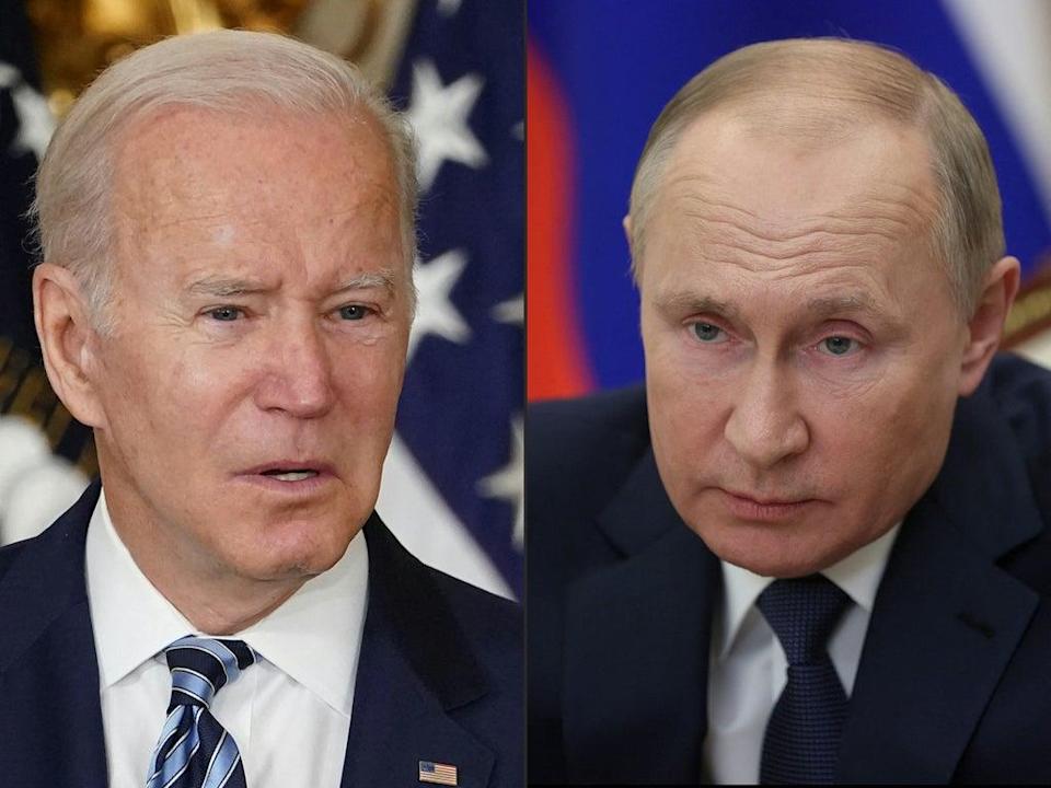 In a two-hour video call with Vladimir Putin, US President Biden voiced deep concerns over the escalation of Russian forces on Ukraine’s