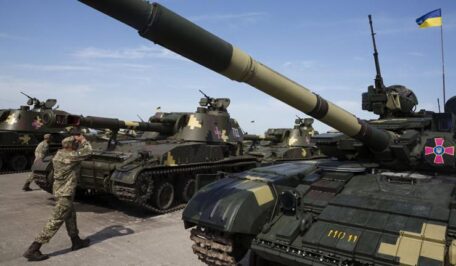 Ukraina otrzyma 31 mln euro na wzmocnienie swojej obronności.