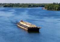  Le transport de fret sur le fleuve Dnipro est en hausse de 31 %.