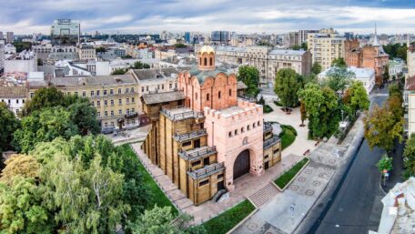 Kyiv’s Golden Gate District voted one is the best in the world.
