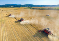 The 2022 harvesting season has begun in Ukraine.