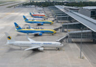 Ukraine International airports passenger traffic recovering.