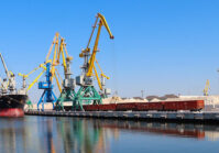 Five seaports in Ukraine are partially operational.