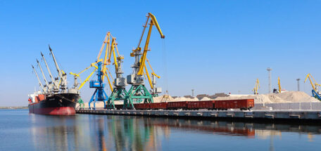 W 2021 roku port morski Olvia przetworzył pięć milionów ton ładunków