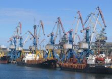 The port of Pivdennyi has set a record for shipment.