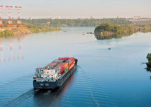 Freight traffic on the Dnipro River in 2021 increased by 28%.
