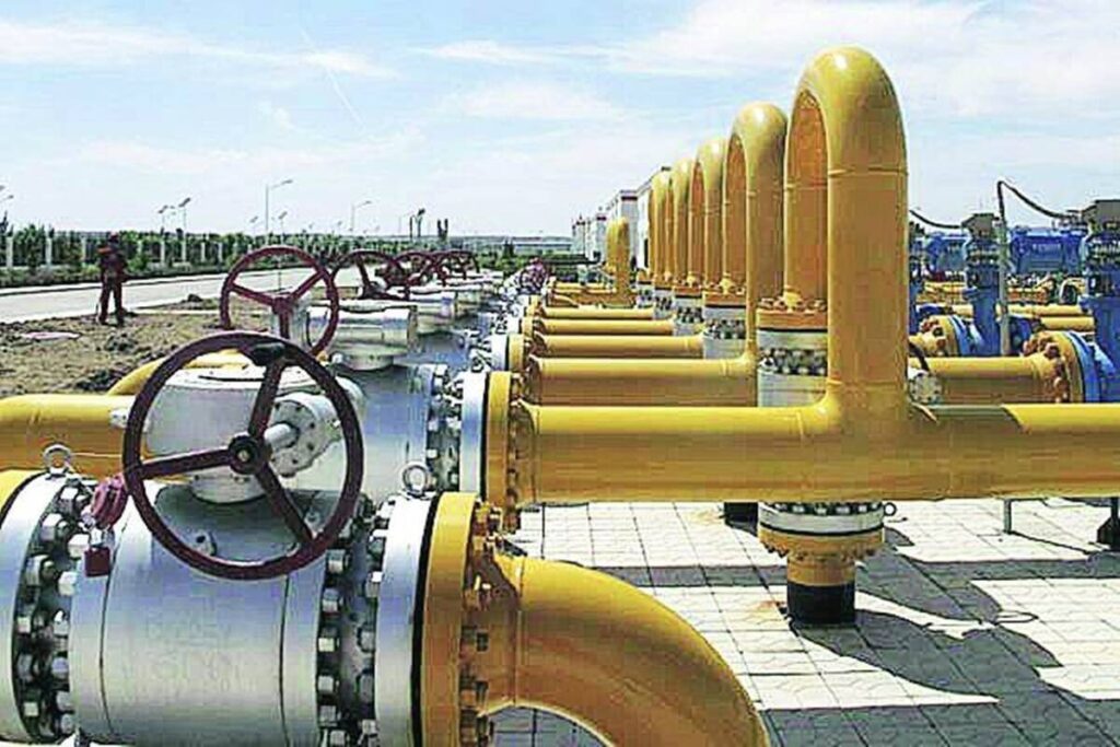 Private gas producers are obliged to sell 20% of their gas on the stock exchange.
