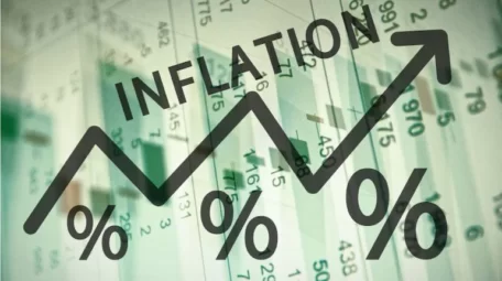 Inflation in December was 0.6%.