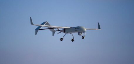 The Ukrainian Gekata drone performed its first flight.
