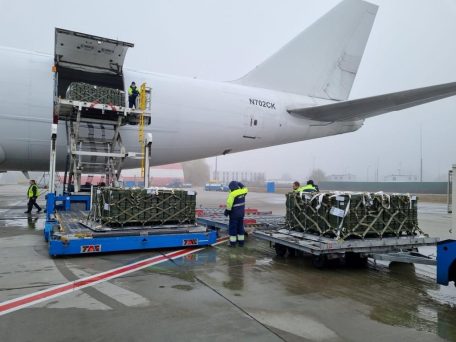 Dotarła nowa partia amerykańskiej pomocy technicznej dla Sił Zbrojnych Ukrainy.