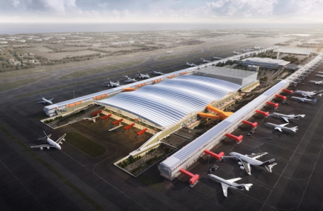 Le site pour la construction de l’aéroport de Marioupol a été sélectionné.