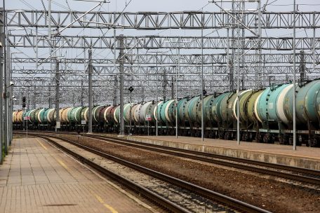 Belarus has banned the transit of Lithuanian oil products to Ukraine.