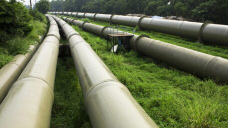 Gas transit through Ukraine has dropped to 9 billion cubic meters.
