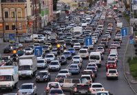 Kiev fait partie du TOP 3 des villes avec les plus gros embouteillages au monde.  