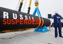 Germany suspends certification of Nord Stream 2.