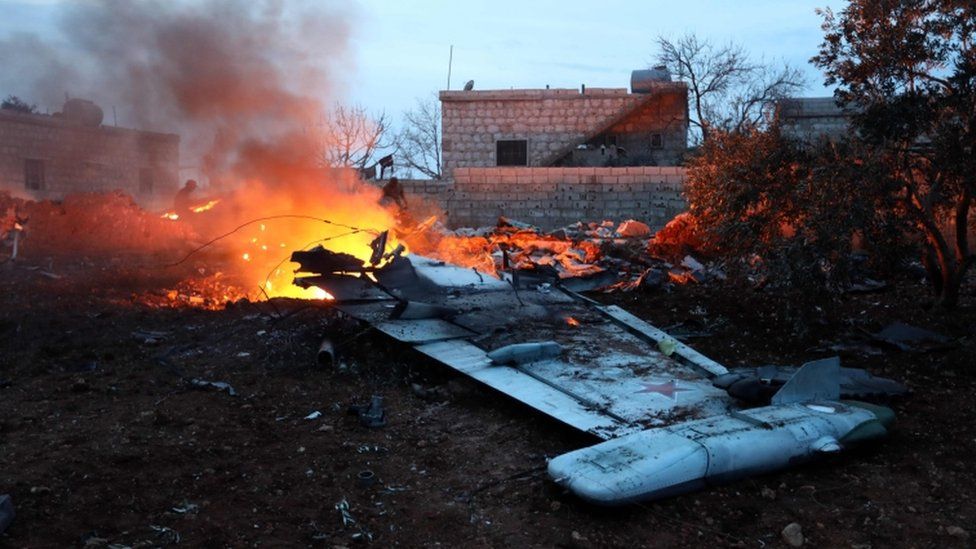 The sixth Russian plane was shot down in the Donbas by the Ukraine Forces,