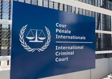 France promises to fund the International Criminal Court to investigate crimes in Ukraine.