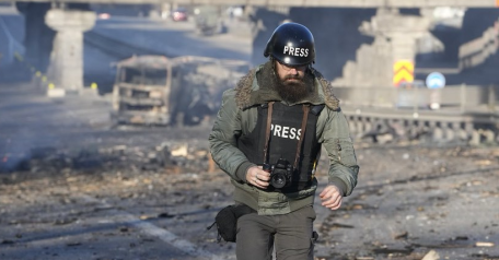 Doce periodistas han muerto desde el comienzo de la guerra en Ucrania.