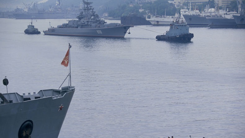 Currently, Russia is blocking more than 90 food vessels in the Black Sea.