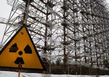 Российские оккупанты покидают Чернобыль.