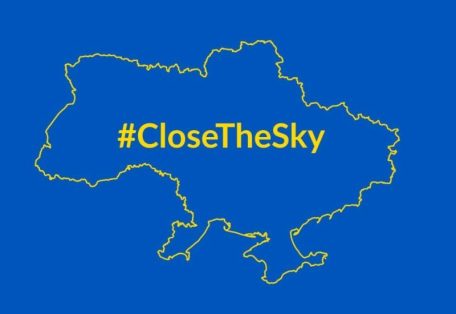 The Estonian Parliament has called on UN states to close the skies over Ukraine.