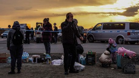 The occupants have disrupted the work in humanitarian corridors.