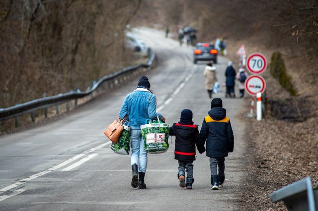 Close to 10 million Ukrainians have left their homes.