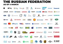 Майже 100 американських компаній залишили Росію.