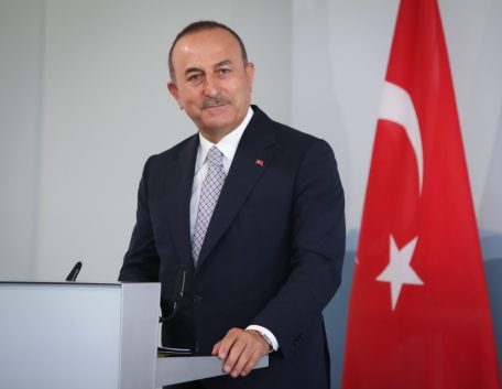 Turkish Minister of Foreign Affairs visiting Russia and Ukraine.