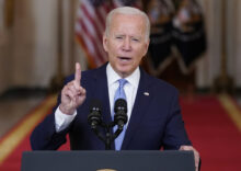 US president Joe Biden says that Putin is committing “genocide.”