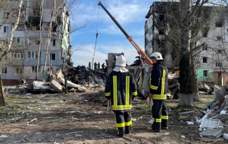 More victims were found under the rubble of houses in Borodyanka.
