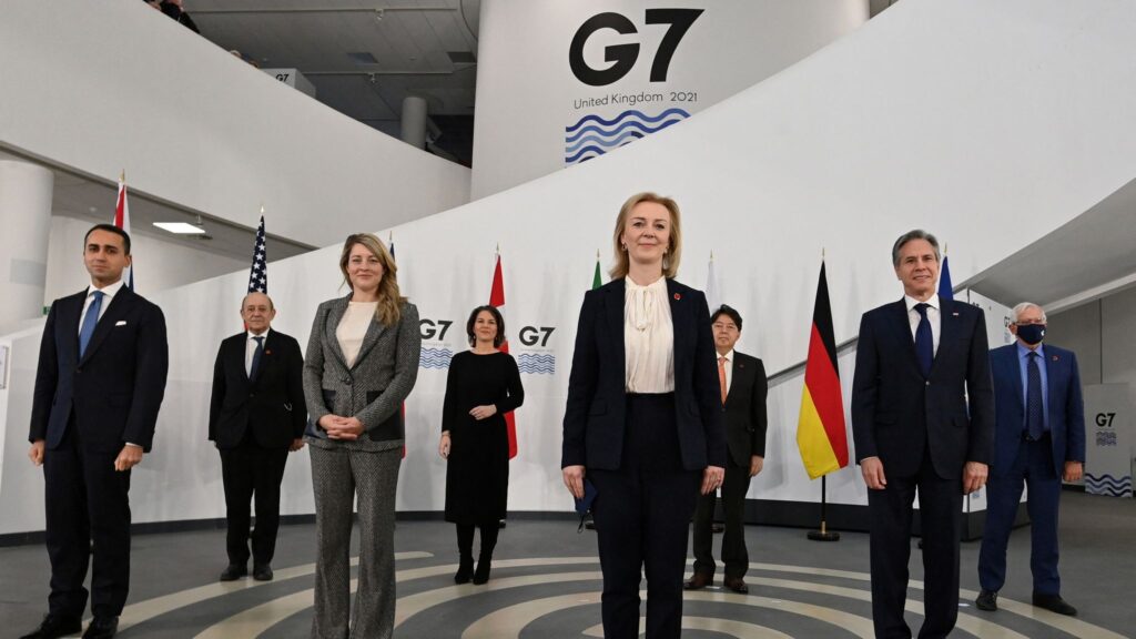 The G7 finance ministers have announced more than $24B in aid for Ukraine.