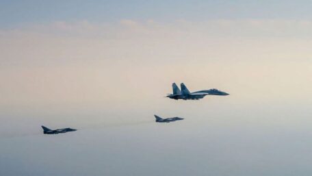 Russian military jets with nuclear weapons violated Swedish airspace.