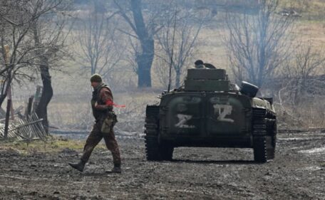 Russian progress is “slow and uneven” in Donbas