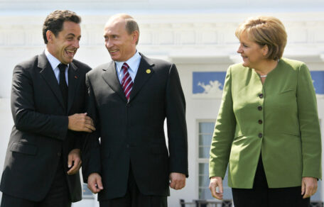 El presidente Volodymyr Zelenskyy invitó a la ex canciller alemana Angela Merkel y al presidente francés Nicolas Sarkozy
