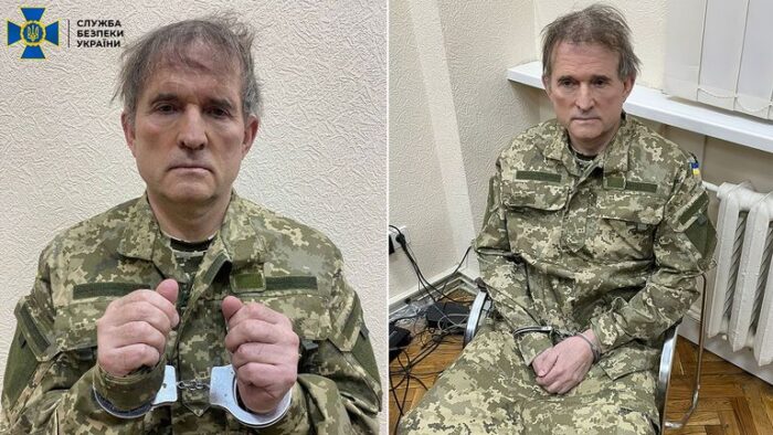 Russia will not consider exchanging Pro-Kremlin politician Medvedchuk for captured Ukrainian soldiers.