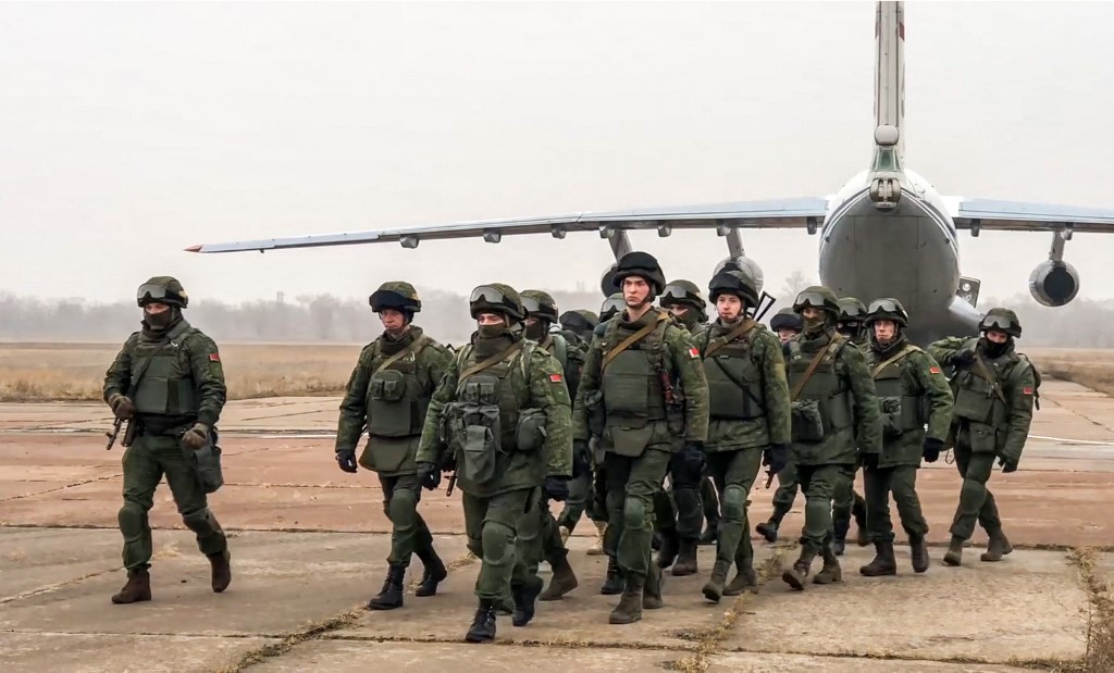Belarus is moving its armed forces to the border with Ukraine.