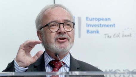 The President of the EIB has supported a multi-trillion plan to rebuild Ukraine.