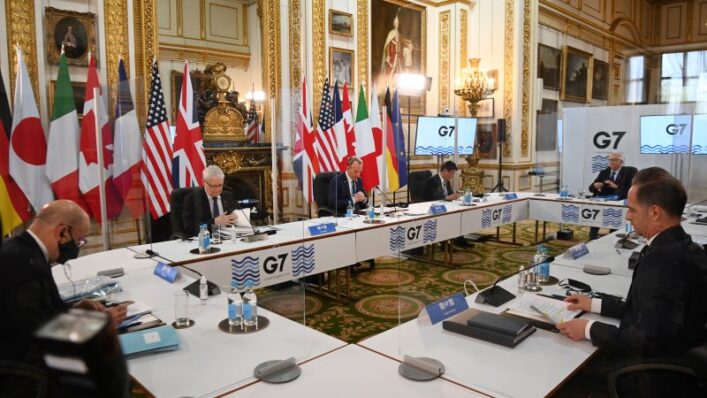 The G7 countries will allocate up to €30B to Ukraine.