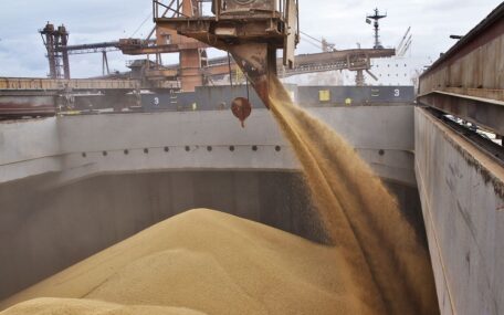 ЕС и США помогут Украине экспортировать зерно.