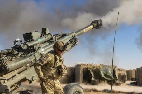 L’Ukraine a reçu des canons des États-Unis.