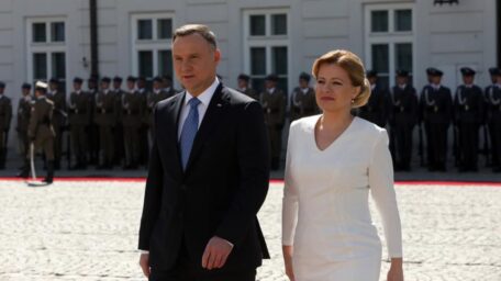 Poland and Slovakia plan to persuade EU countries on candidate status for Ukraine.