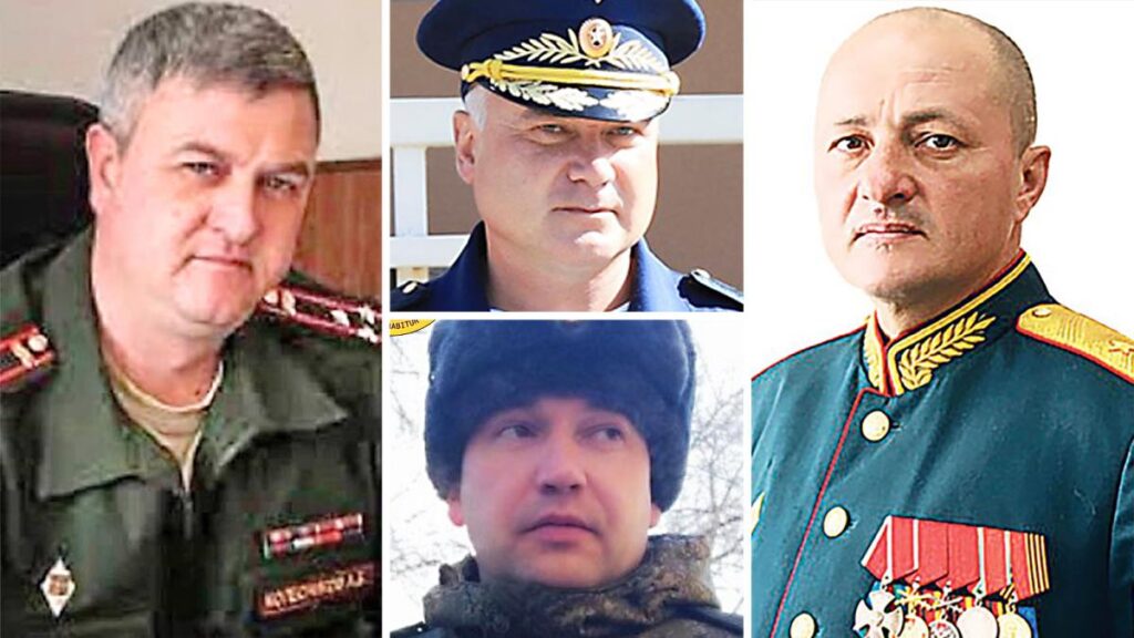 US Intelligence has assisted Ukraine in killing Russian generals.