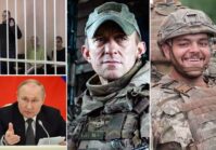 Two British soldiers and a Moroccan soldier were sentenced to death by a pro-Russian court.