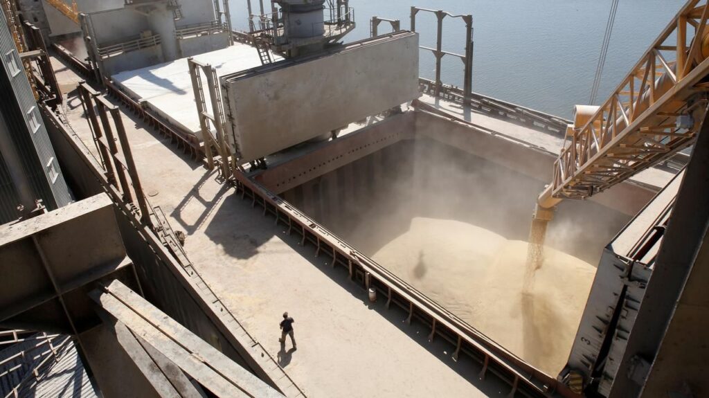 US diplomats have warned African countries not to buy stolen grain from Russia.